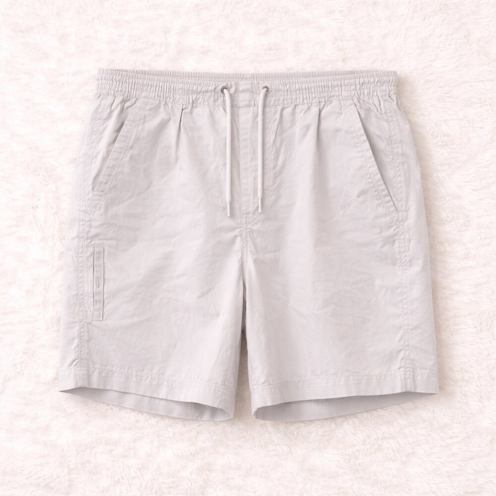 VRDT Men's Relaxed Fit 7" inseam Shorts LARGE NWT White